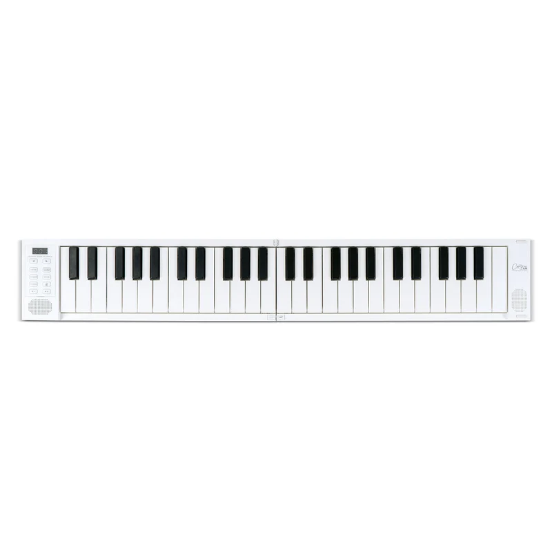 CARRY ON PIANO 49 TOUCH WHITE TECLADO PLEGABLE 49 TECLAS BLANCO