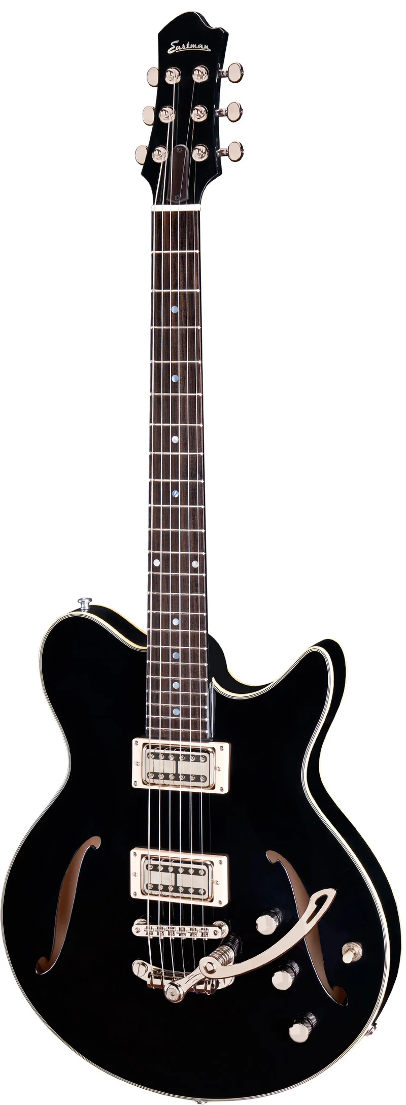 EASTMAN ROMEO NYC GUITARRA ELECTRICA GOLD NEGRA