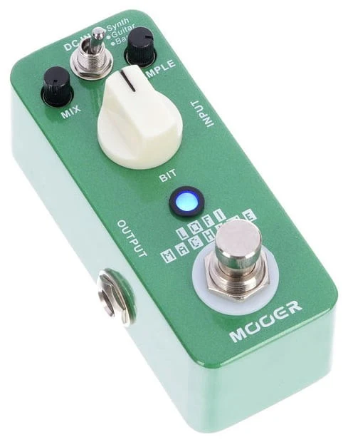 MOOER LOFI MACHINE PEDAL CRUNCH DIGITAL