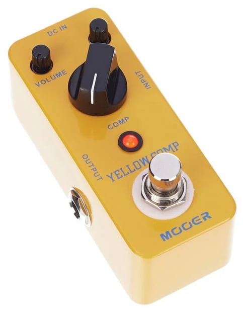 MOOER YELLOW COMP PEDAL COMPRESOR