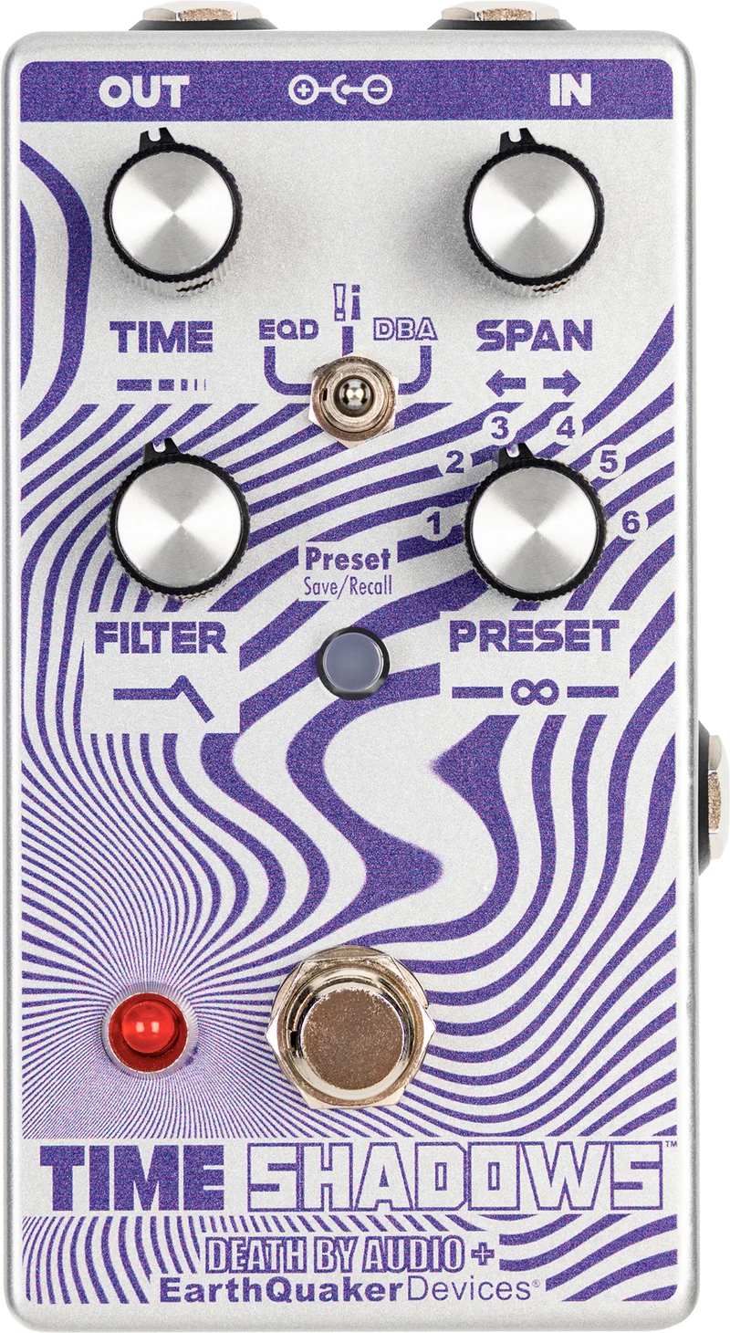 EARTHQUAKER DEVICES TIME SHADOWS II PEDAL DELAY