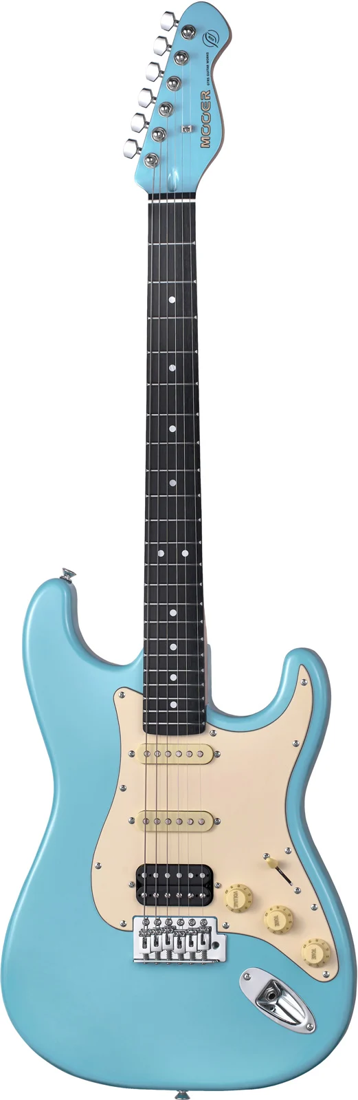 MOOER MSC10 PRO DPB GUITARRA ELECTRICA DAPHNE BLUE