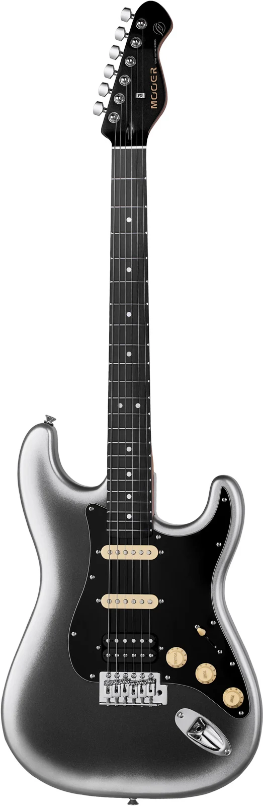 MOOER MSC10 PRO DS GUITARRA ELECTRICA DARK SILVER