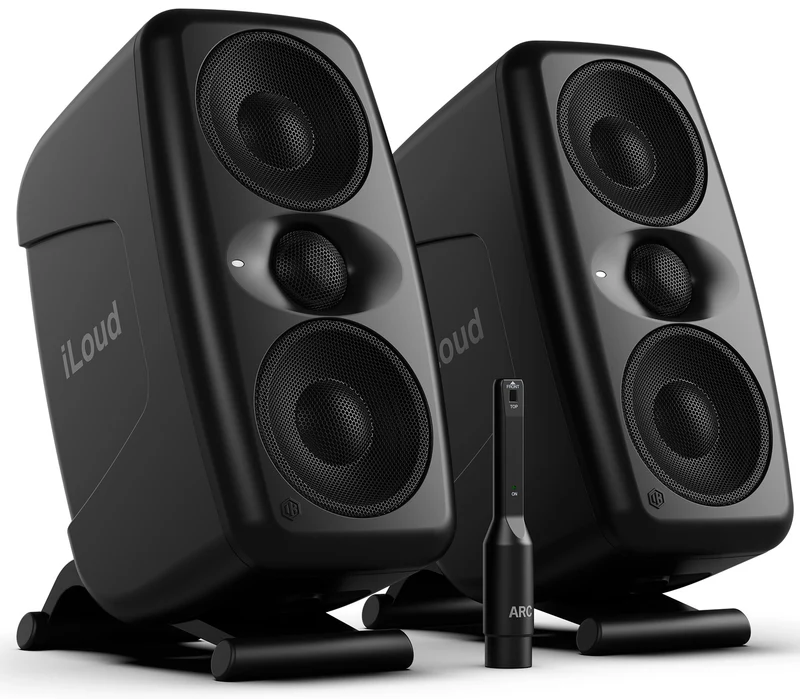 IK MULTIMEDIA ILOUD MTM MKII 2X MONITORES DE REFERENCIA CON MICROFONO DE REFERENCIA