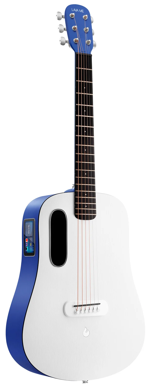 LAVA MUSIC ME PLAY LITE BAG DEEP BLUE FROST WHITE GUITARRA ELECTROACUSTICA