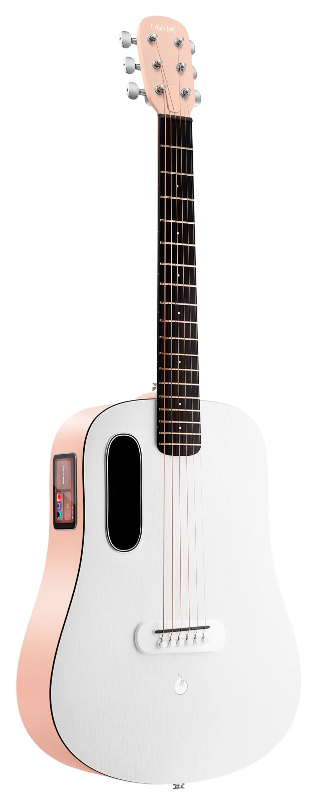 LAVA MUSIC ME PLAY LITE BAG LIGHT PEACH FROST WHITE GUITARRA ELECTROACUSTICA
