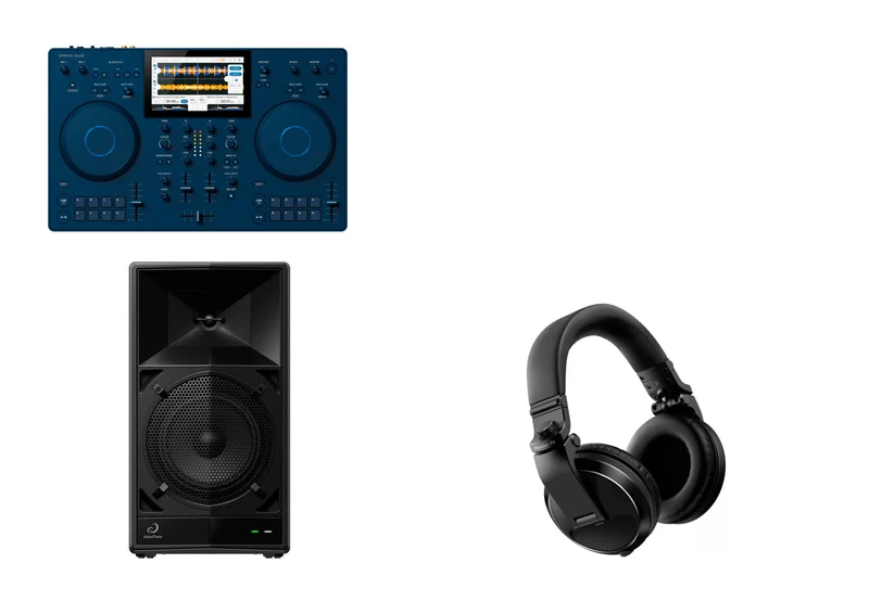 ALPHATHETA -PACK- OMNIS DUO SISTEMA DJ+ ALTAVOZ WAVE EIGHT Y AURICULARES