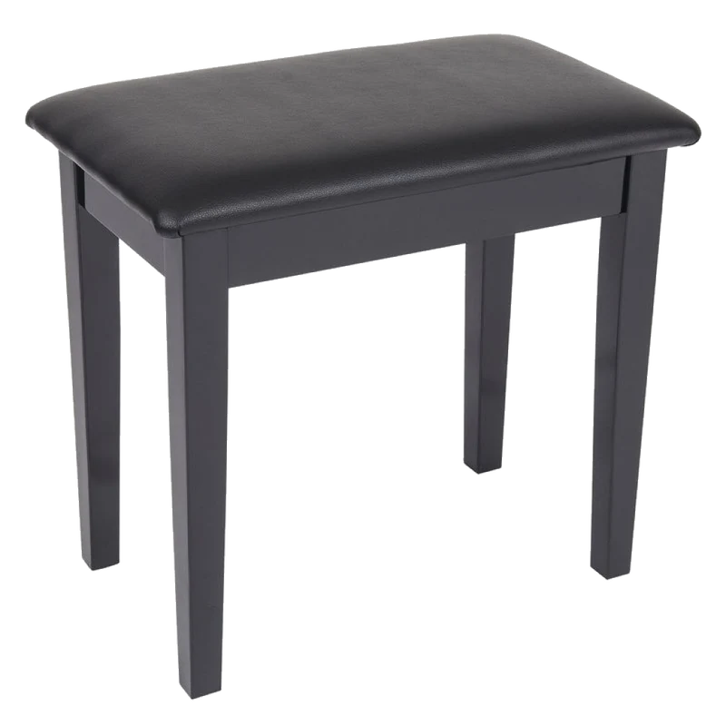 AUVISA PRA001 BANQUETA PIANO NEGRO MATE