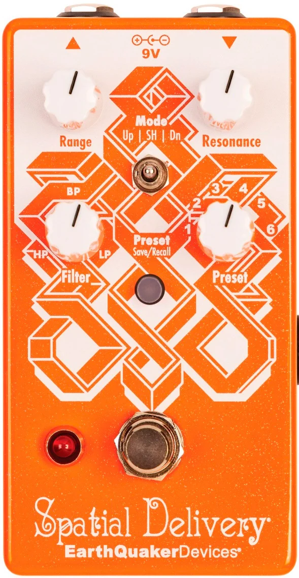 EARTHQUAKER DEVICES SPATIAL DELIVERY V3 PEDAL FILTRO ENVOLVENTE