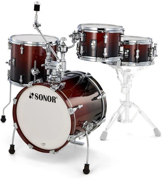 SONOR AQ2 SAFARI SET BRF BATERIA ACUSTICA BROWN FADE