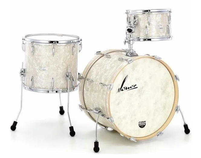SONOR VT THREE22 SHELLS WM VLP BATERIA ACUSTICA VINTAGE PEARL