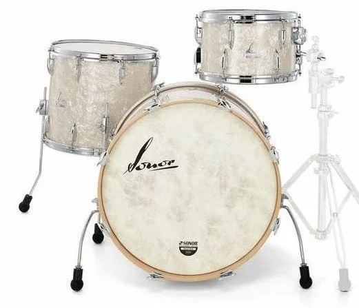 SONOR VT THREE22 SHELLS NM VLP BATERIA ACUSTICA VINTAGE PEARL