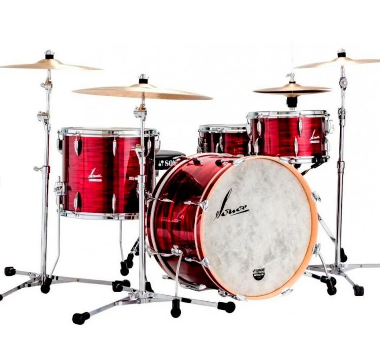 SONOR VT THREE20 SHELLS NM VRO BATERIA ACUSTICA VINTAGE RED OYSTER