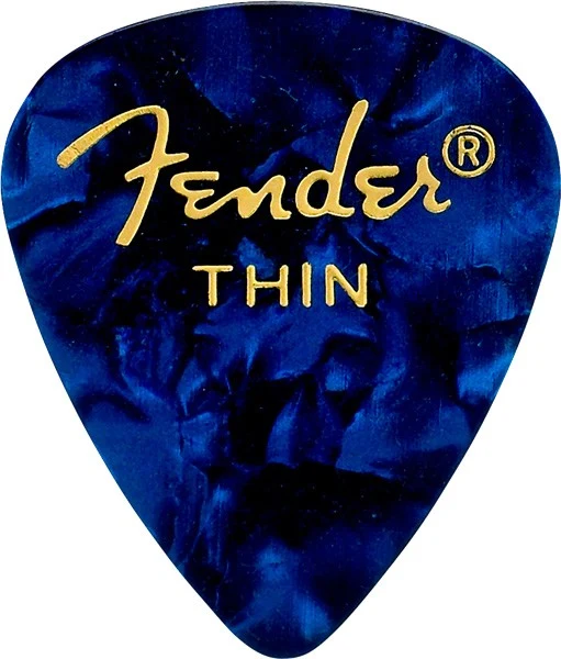 FENDER 1982351102 351 SHAPE PREMIUM PICKS PUA THIN BLUE MOTO. UNIDAD