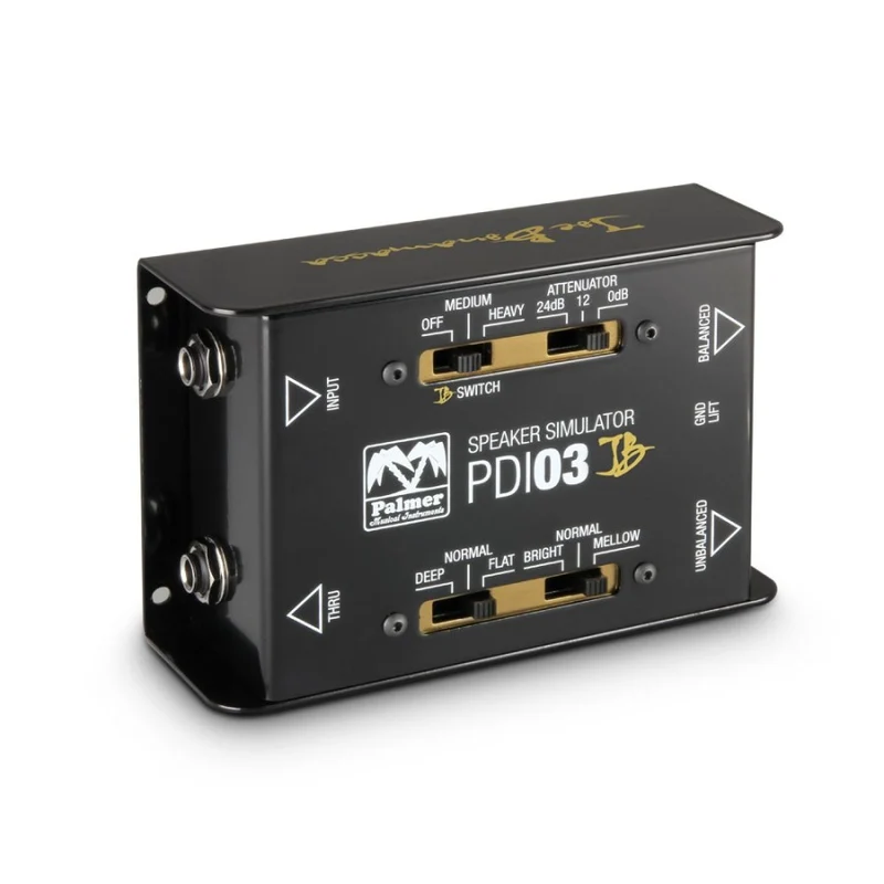 PALMER PDI03JB CAJA DI SIMULADOR DE ALTAVOZ JOE BONAMASSA