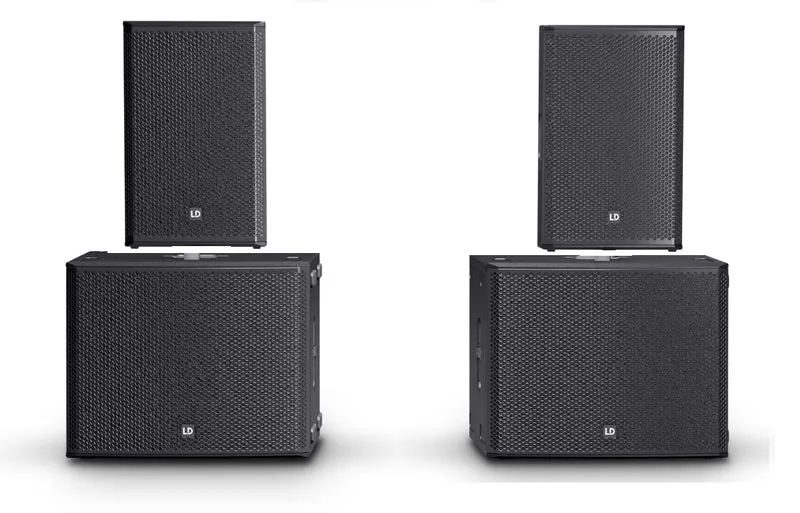 LD SYSTEMS STINGER G3 POWER SET A 2 ALTAVOCES ACTIVOS Y 2 SUBWOOFERS ACTIVOS