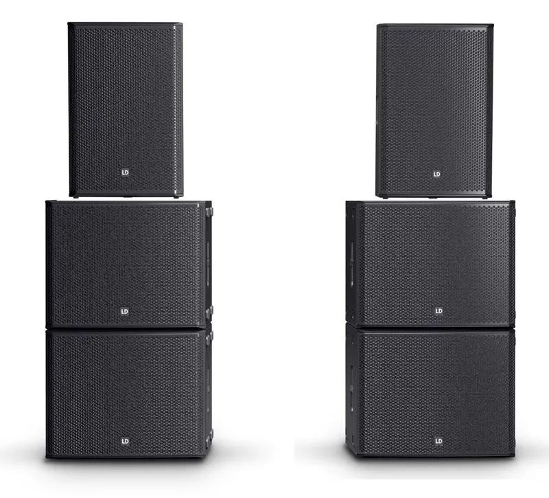 LD SYSTEMS STINGER G3 IMPACT SET A 2 ALTAVOCES ACTIVOS Y 4 SUBWOOFERS ACTIVOS