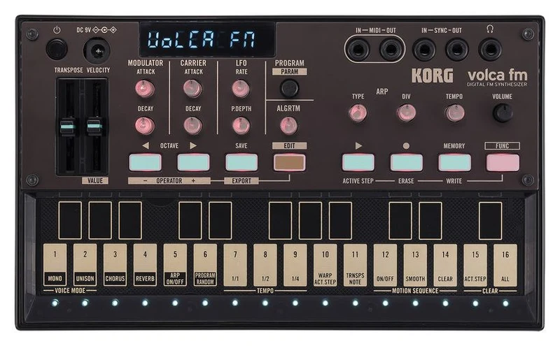 KORG VOLCA FM2 SINTETIZADOR FM DIGITAL