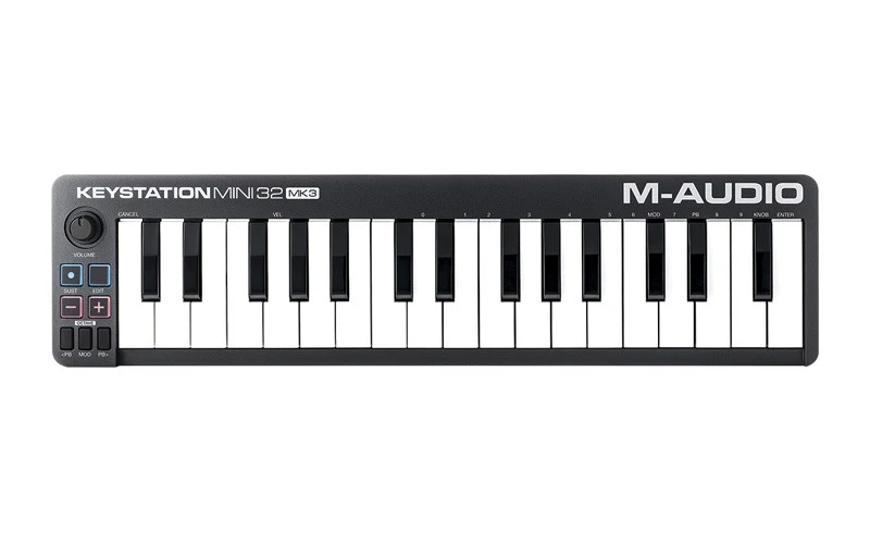 M AUDIO KEYSTATION MINI32 MK3 TECLADO CONTROLADOR MIDI