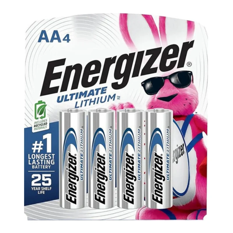 Energizer Baterías AA 4 unidades, 57-EULAA4D
