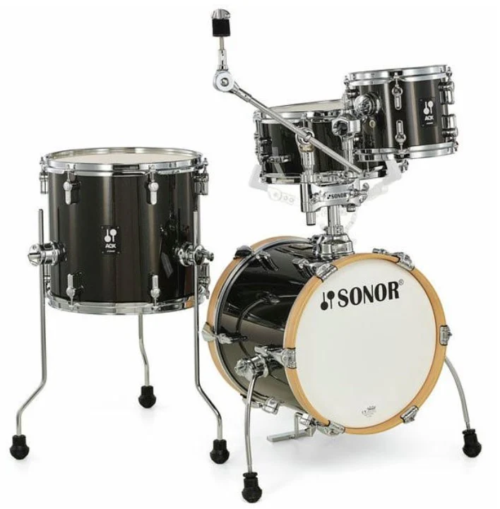 SONOR AQX MICRO SET BMS BATERIA ACUSTICA BLACK MIDNIGHT SPARKLE