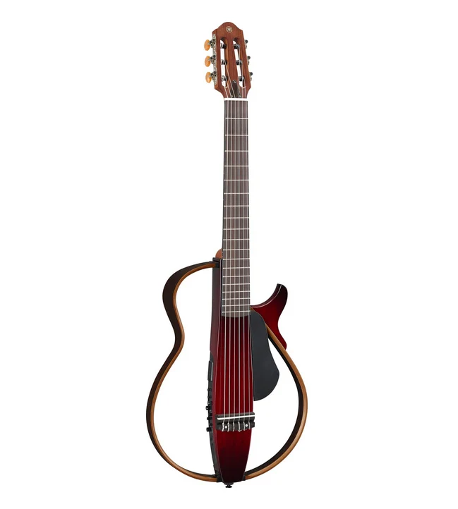 YAMAHA SLG200NII CRB SILENT GUITAR GUITARRA ESPAÑOLA CRIMSON RED