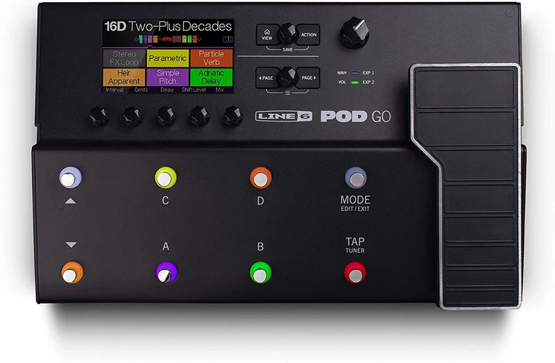 LINE 6 POD GO PEDALERA MULTIEFECTOS GUITARRA