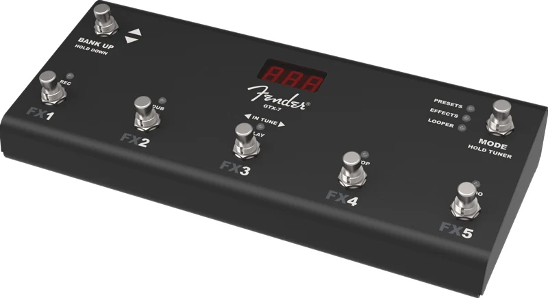 FENDER MUSTANG GTX7 PEDALERA FOOTSWITCH