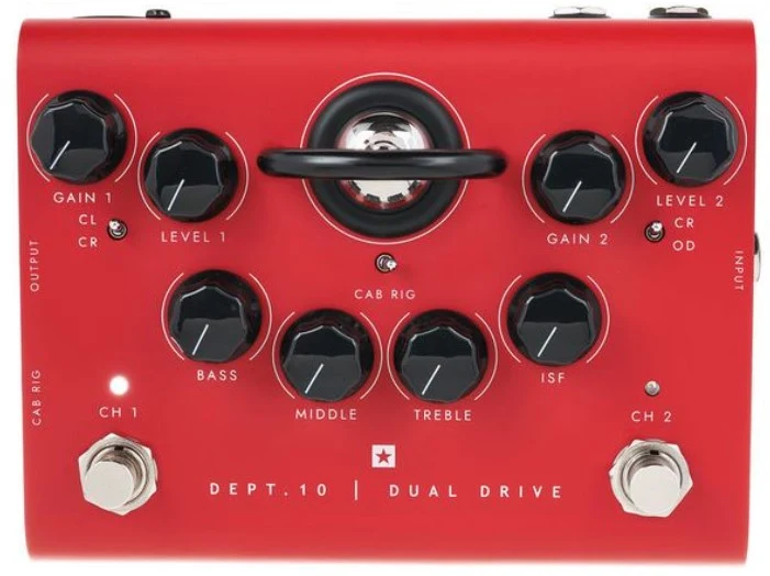 BLACKSTAR DEPT. 10 DUAL DRIVE PEDAL OVERDRIVE