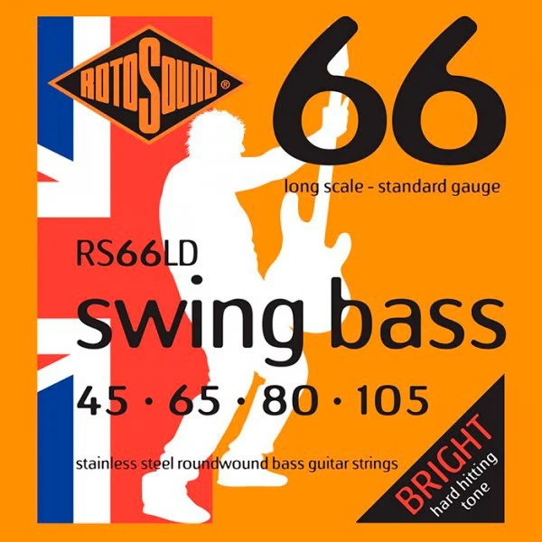 ROTOSOUND RS66LD SWINGBASS JUEGO CUERDAS BAJO 045-105