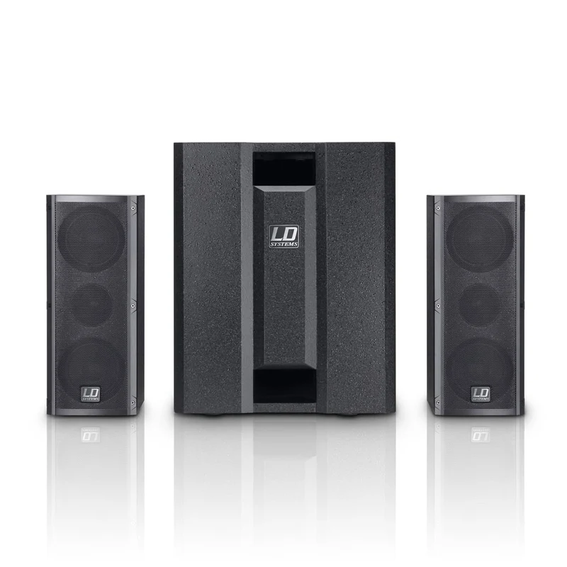 LD SYSTEMS DAVE 8 ROADIE SISTEMA PA ACTIVO PORTATIL CON MEZCLADOR 3 CANALES