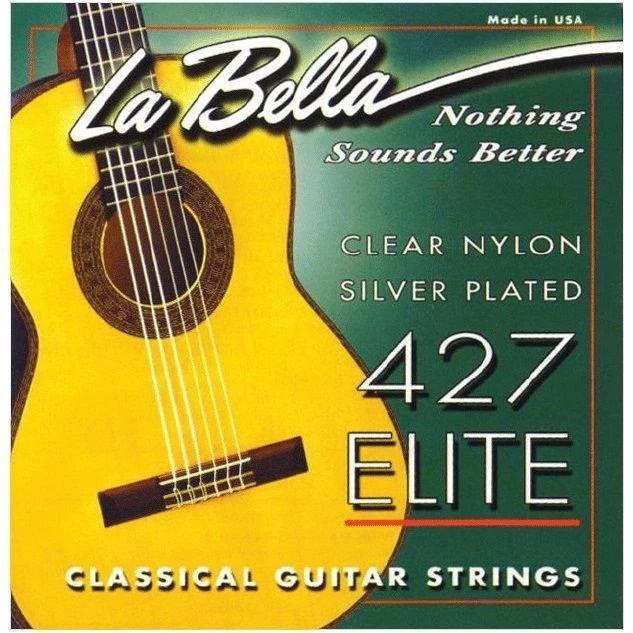 LA BELLA 426 6ª CUERDA GUITARRA ESPAÑOLA BLANCA