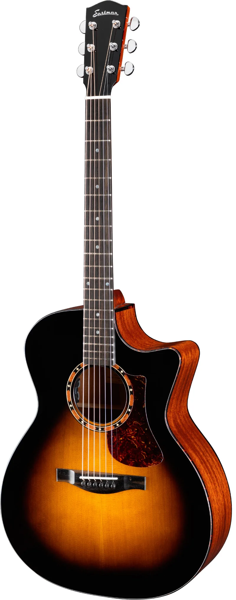 EASTMAN AC122-2CE-DLX-SB DELUXE GUITARRA ELECTROACUSTICA GRAND AUDITORIUM SUNBURST