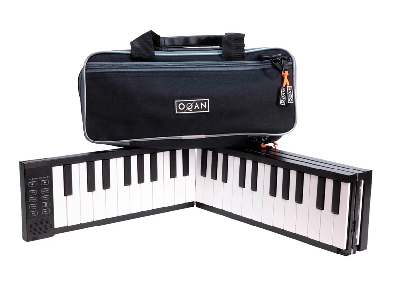 BLACKSTAR CARRY ON PIANO 88 BLK + BAG TECLADO PLEGABLE NEGRO 88 TECLAS CON FUNDA