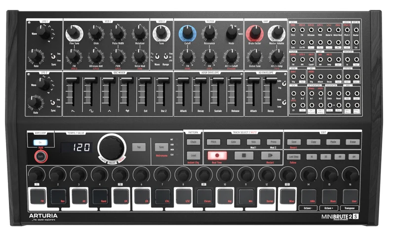 ARTURIA MINIBRUTE 2S NOIR SINTETIZADOR ANALOGICO NEGRO