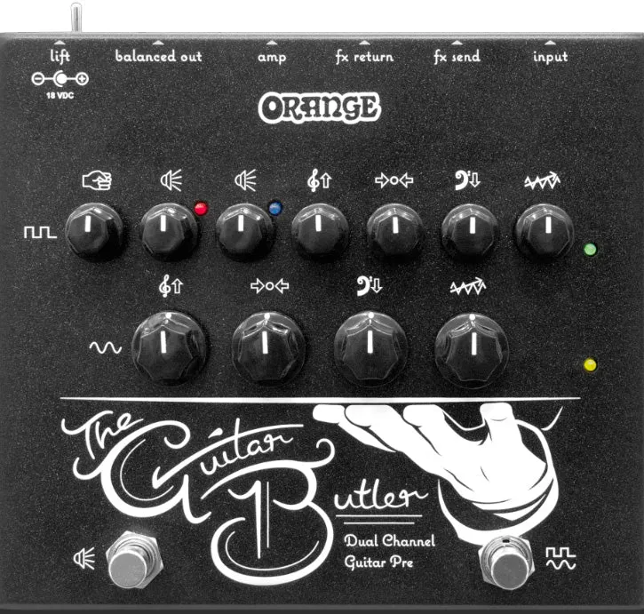 ORANGE GUITAR BUTLER PEDAL PREAMPLIFICADOR GUITARRA