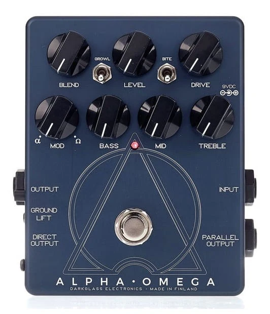 DARKGLASS ALPHA OMEGA PEDAL PREAMPLIFICADOR DISTORSION BAJO