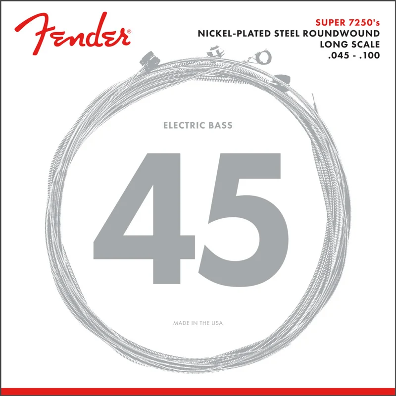 FENDER 0737250405 7250ML NPS RW LS JUEGO CUERDAS BAJO 045-100
