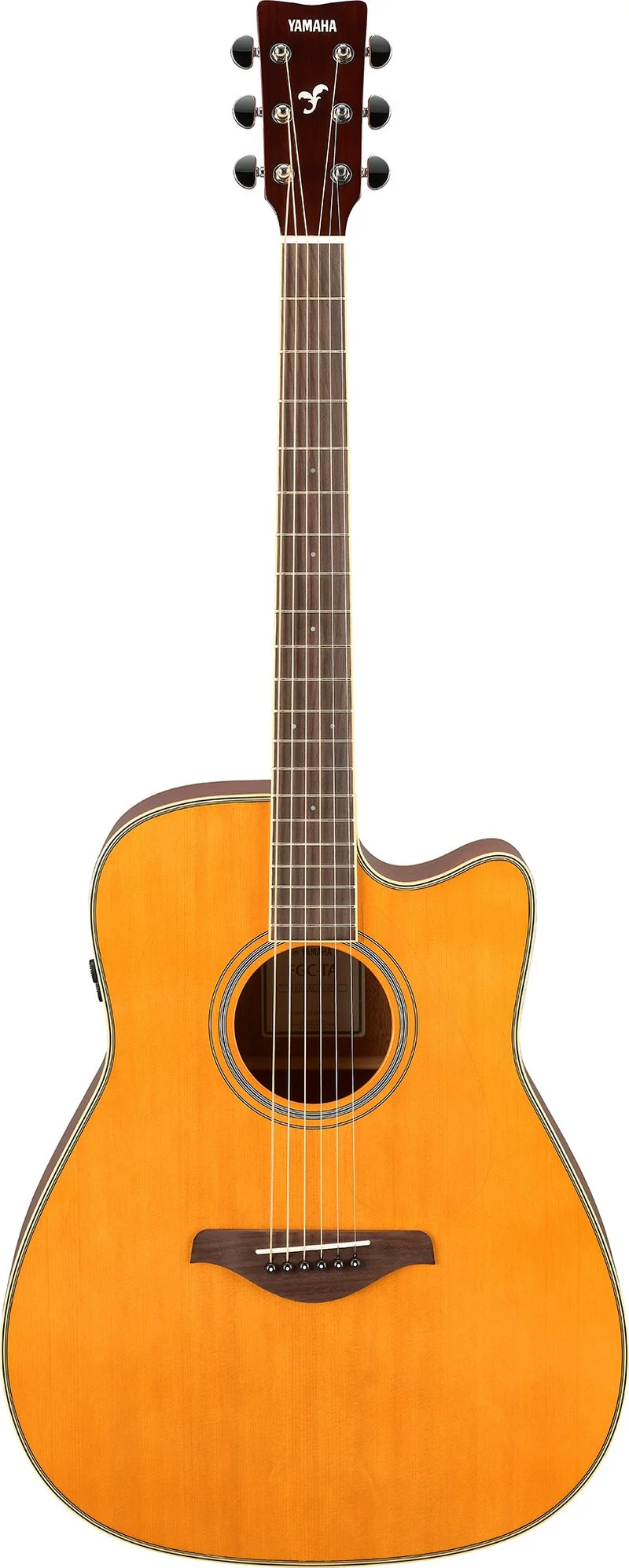YAMAHA FGCTA VT TRANSACOUSTIC GUITARRA ELECTROACUSTICA WESTERN VINTAGE TINT