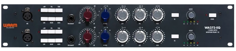 WARM AUDIO WA273-EQ PREVIO PARA MICROFONO DOS CANALES