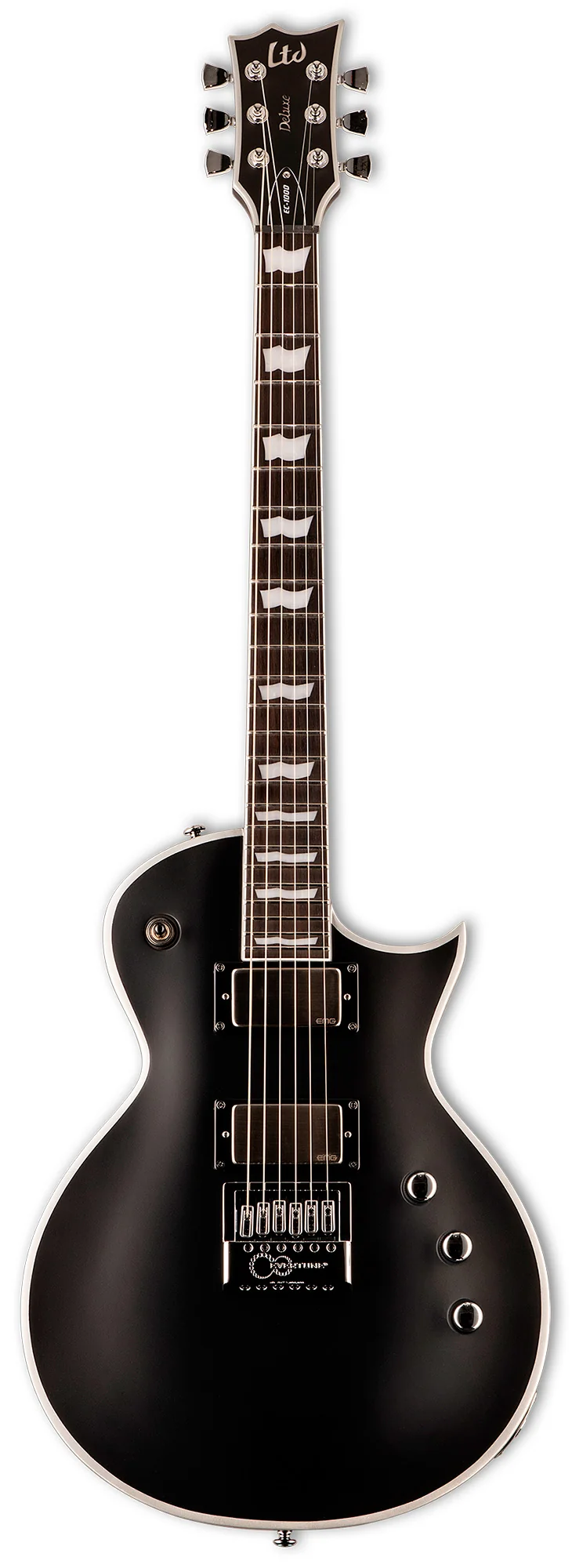 ESP LTD EC1000 EVERTUNE BB BLKS GUITARRA ELECTRICA BLACK SATIN