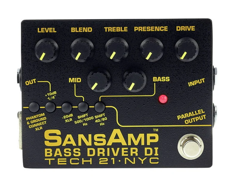 TECH 21 SANSAMP BASS DRIVER DI V2 CAJA DIRECTA BAJO