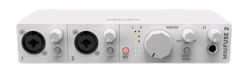 ARTURIA MINIFUSE 2 WHITE INTERFAZ DE AUDIO BLANCA