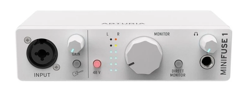 ARTURIA MINIFUSE 1 WHITE INTERFAZ DE AUDIO BLANCA