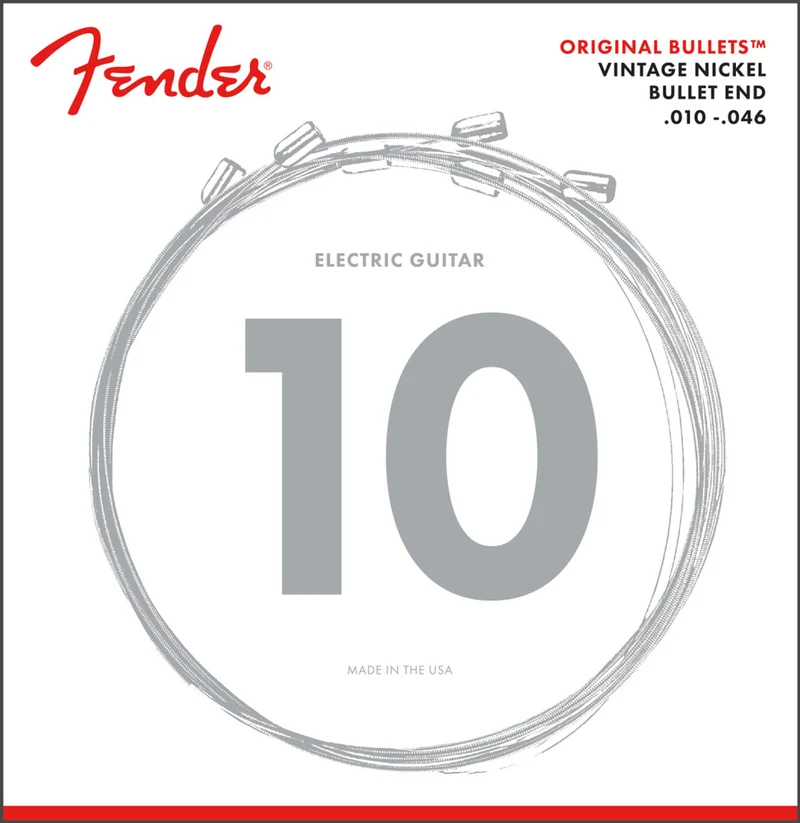 FENDER 0733150406 3150R PURE NICKEL BULLET END JUEGO CUERDAS ELECTRICA 010046