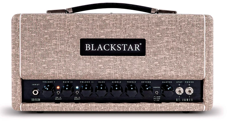 BLACKSTAR ST JAMES 50 EL34H FAWN AMPLIFICADOR CABEZAL GUITARRA