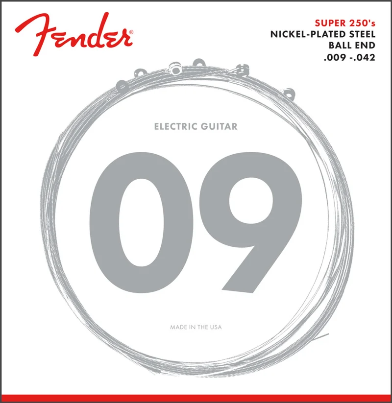 FENDER 0730250403 250L NPS BALL END JUEGO CUERDAS ELECTRICA 009-042