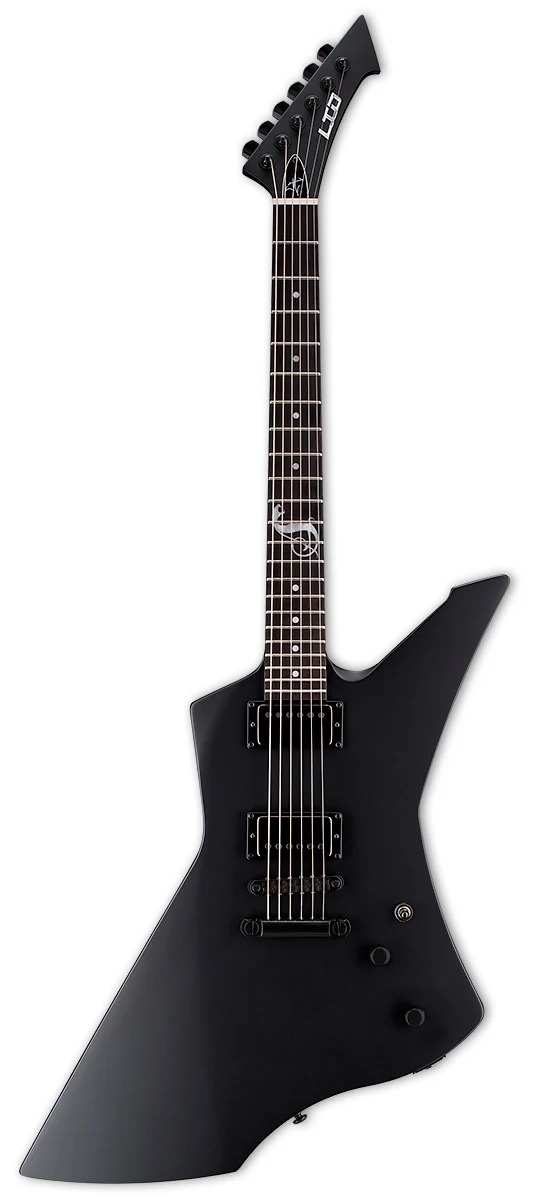 ESP LTD SNAKEBYTE BLKS JAMES HETFIELD GUITARRA ELECTRICA BLACK SATIN