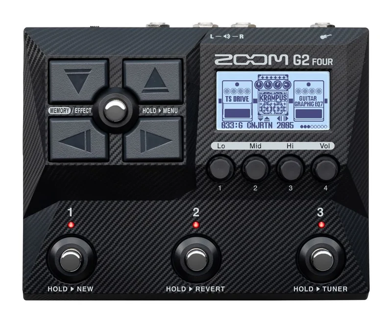ZOOM G2 FOUR PEDALERA MULTIEFECTOS GUITARRA