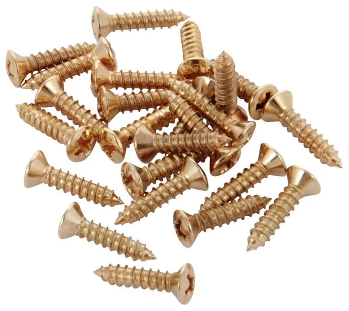 FENDER 0994924000 TORNILLOS DORADOS PARA GOLPEADOR